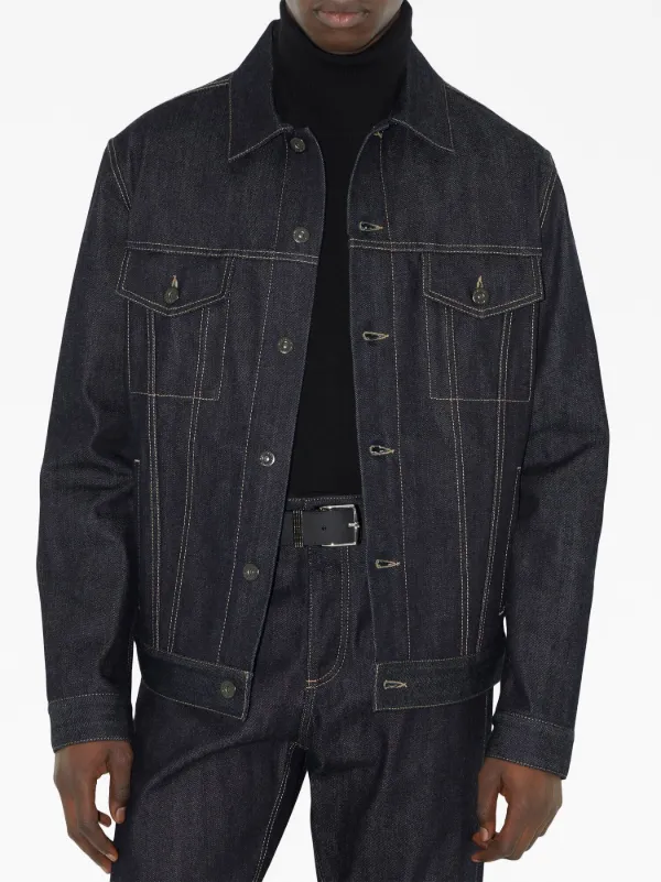 BURBERRY LONDON レザーベルト ourlegacy auralee Burberry チェック レザーベルト | ブラック | FARFETCH JP