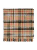 Burberry Kids Vintage Check cashmere blanket - Brown