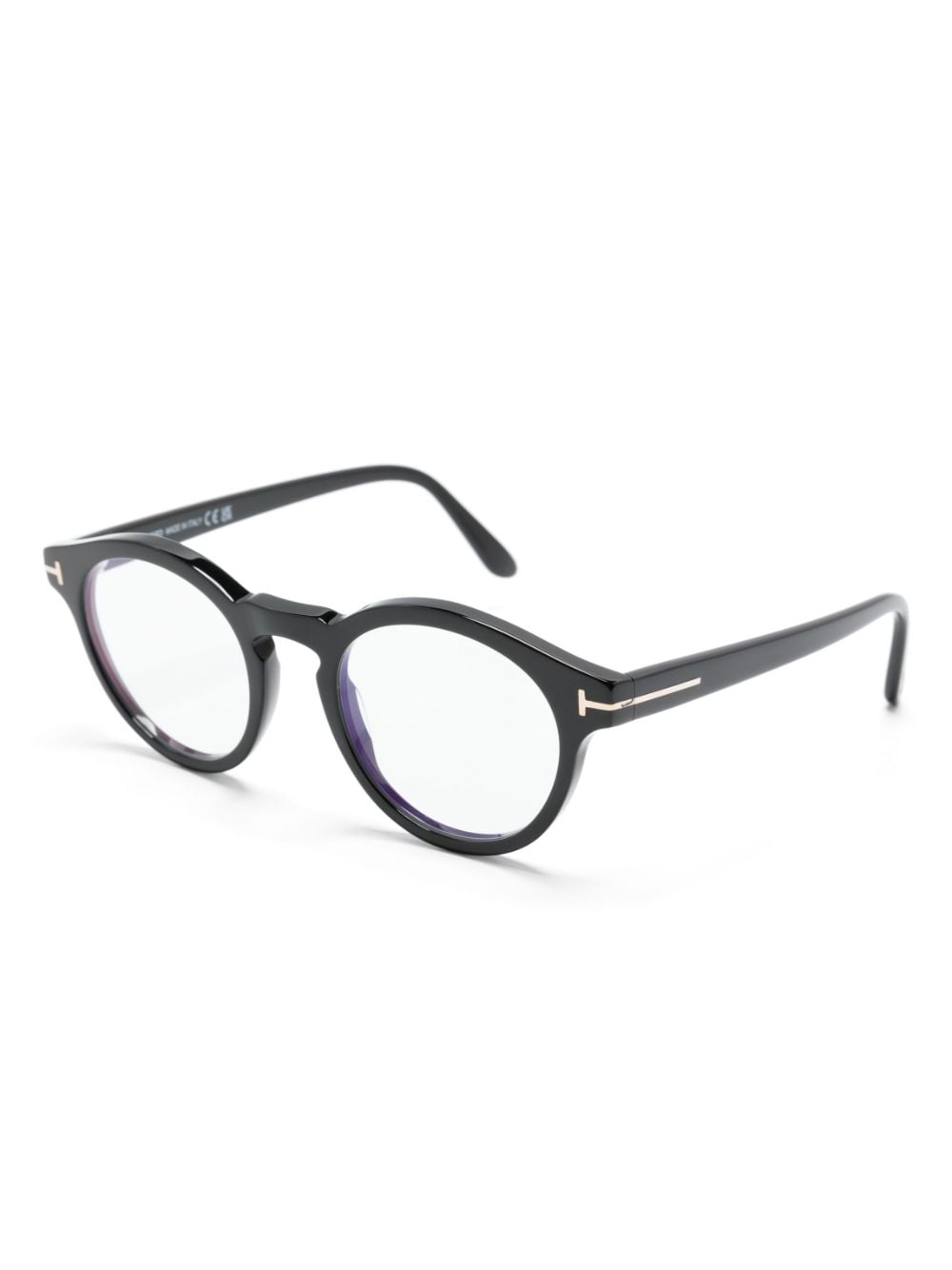 TOM FORD Eyewear round-frame optical glasses - Zwart