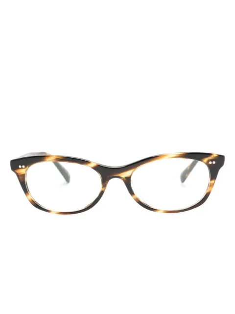 Oliver Peoples Dezerai rectangle-frame sunglasses