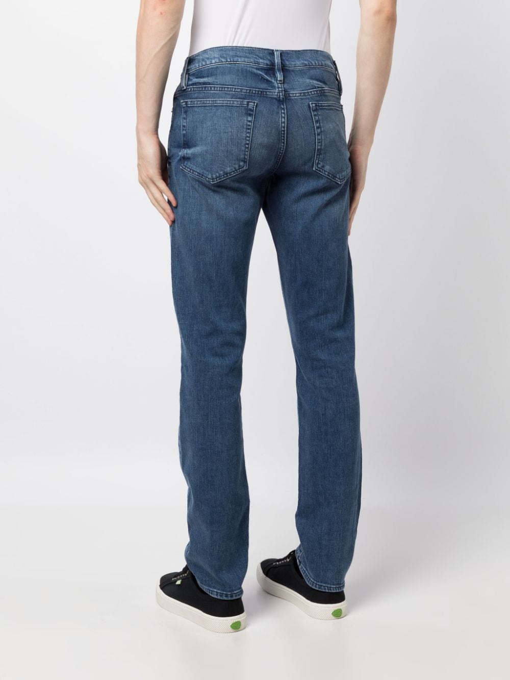 Shop Frame L'homme Slim-cut Jeans In Blue