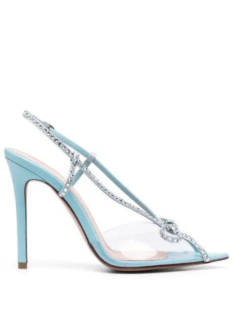 Andrea Wazen  Kay 115mm crystal-embellished sandals