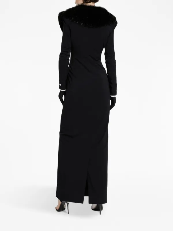 Dolce & Gabbana single-breasted fitted-waist Coat | Black