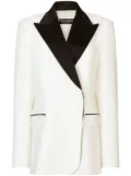 Dolce & Gabbana peak-lapel single-breasted blazer - White