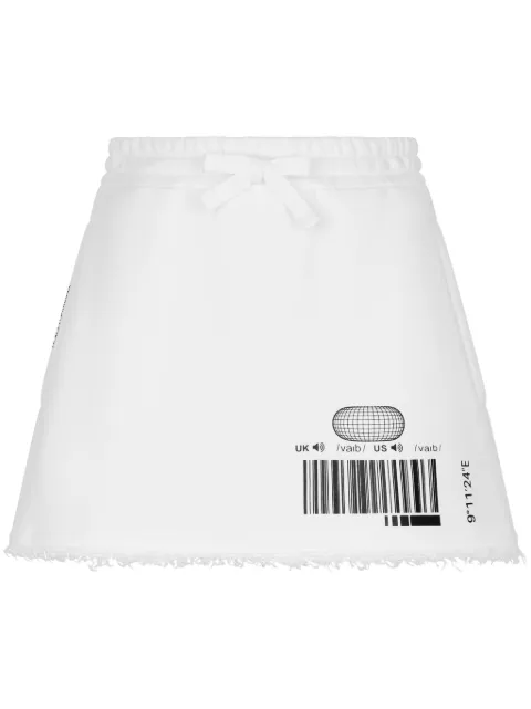 Dolce & Gabbana DGVIB3 graphic-print cotton skirt