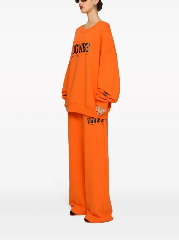 Dolce & Gabbana DGVIB3 logo-print Cotton Track Pants