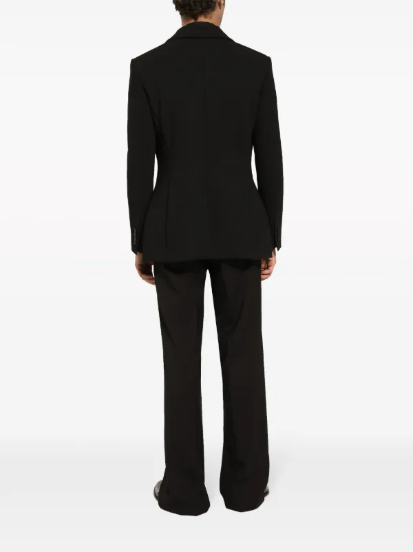 Dolce & Gabbana peak-lapels single-breasted Blazer | Black