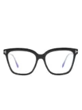 TOM FORD Eyewear rectangular-frame optical glasses - Black