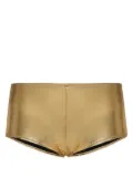 Dolce & Gabbana low-rise foiled briefs - Gold