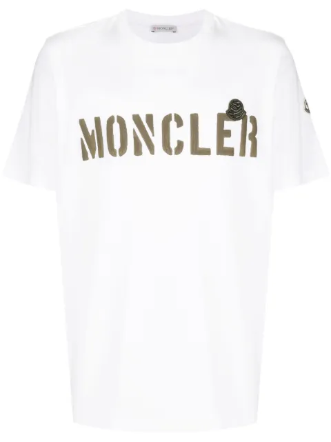 Moncler 로고 프린트 티셔츠