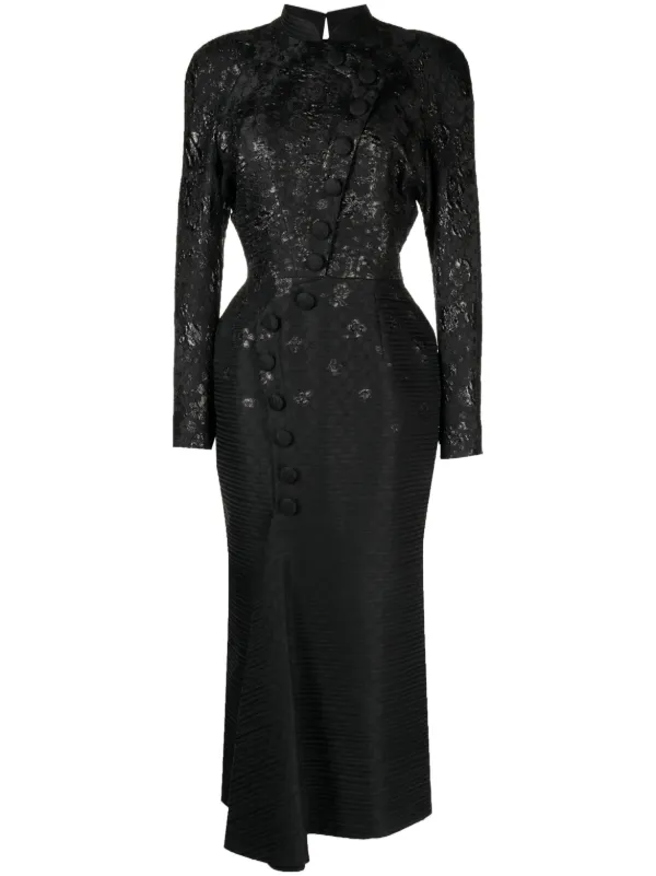 chinese dress ladies Kaylee Brocade Dress in Teal main image 1