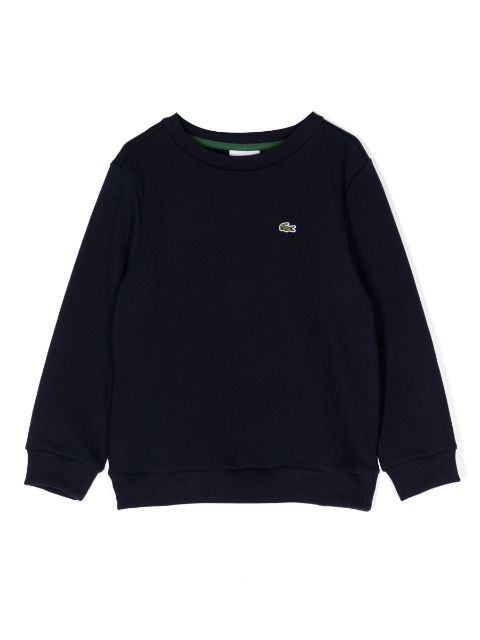 Lacoste Kids - logo-patch sweatshirt