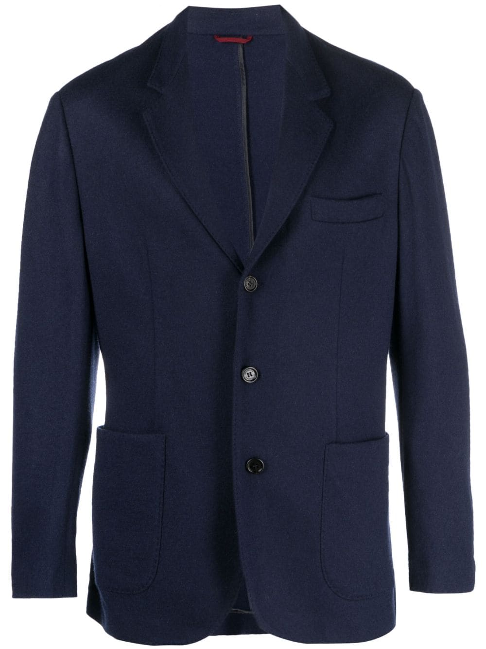 Shop Brunello Cucinelli Single-breasted Cashmere Blazer In Blue