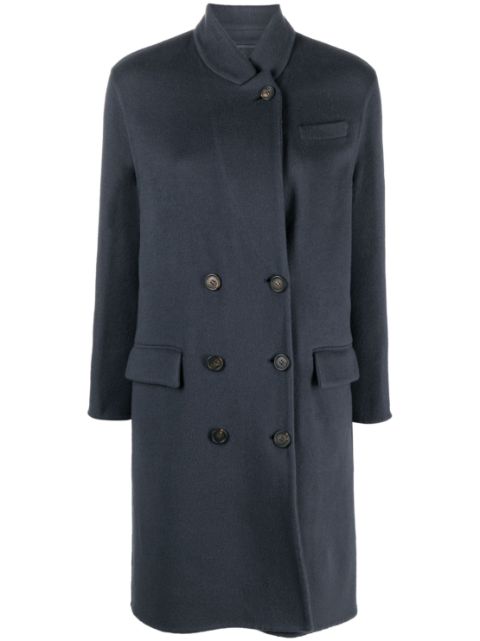 Brunello Cucinelli double-breasted button-fastening coat Women