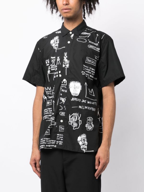 Junya Watanabe MAN x Jean-Michel Basquiat artwork-print Shirt