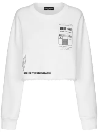 Dolce & Gabbana DGVIB3 クロップド スウェットシャツ