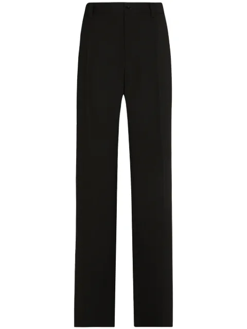 Dolce & Gabbana high-waist virgin-wool trousers