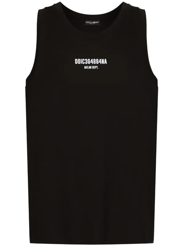 DOLCE&GABBANA DGVIB3ロゴパッチ コットン製 Tシャツ*BLACK DOLCE&GABBANA DOLCE & GABBANA ドルチェ＆ガッバーナ 【新作