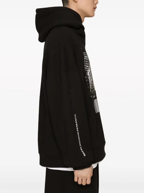 Dolce & Gabbana DGVIB3 Moletom De Capuz Com Estampa | Preto