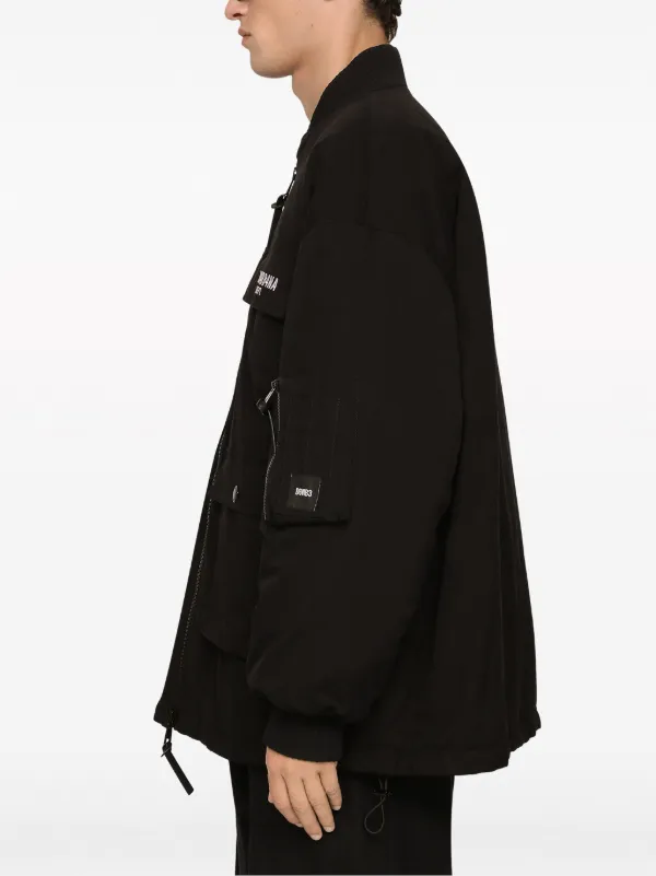 Dolce & Gabbana DGVIB3 patch-pocket cotton-blend Jacket | Black