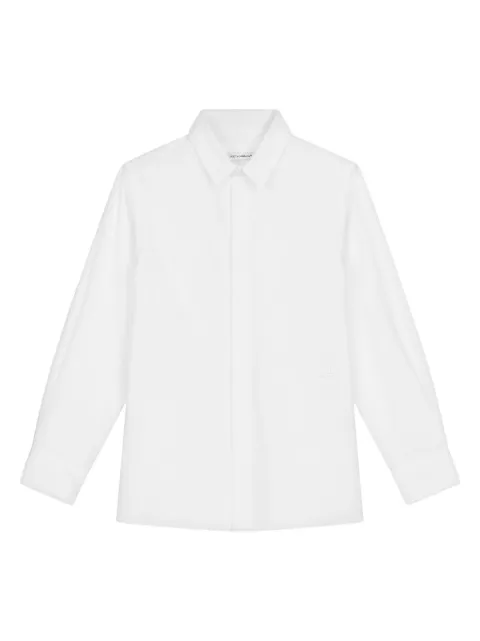 Dolce & Gabbana Kids long-sleeve cotton shirt