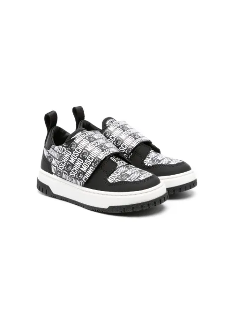 Moschino Kids baskets à logo imprimé