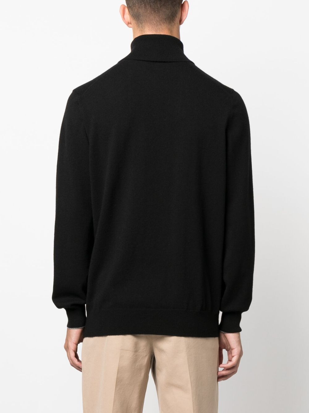 Brunello Cucinelli roll-neck cashmere jumper Men