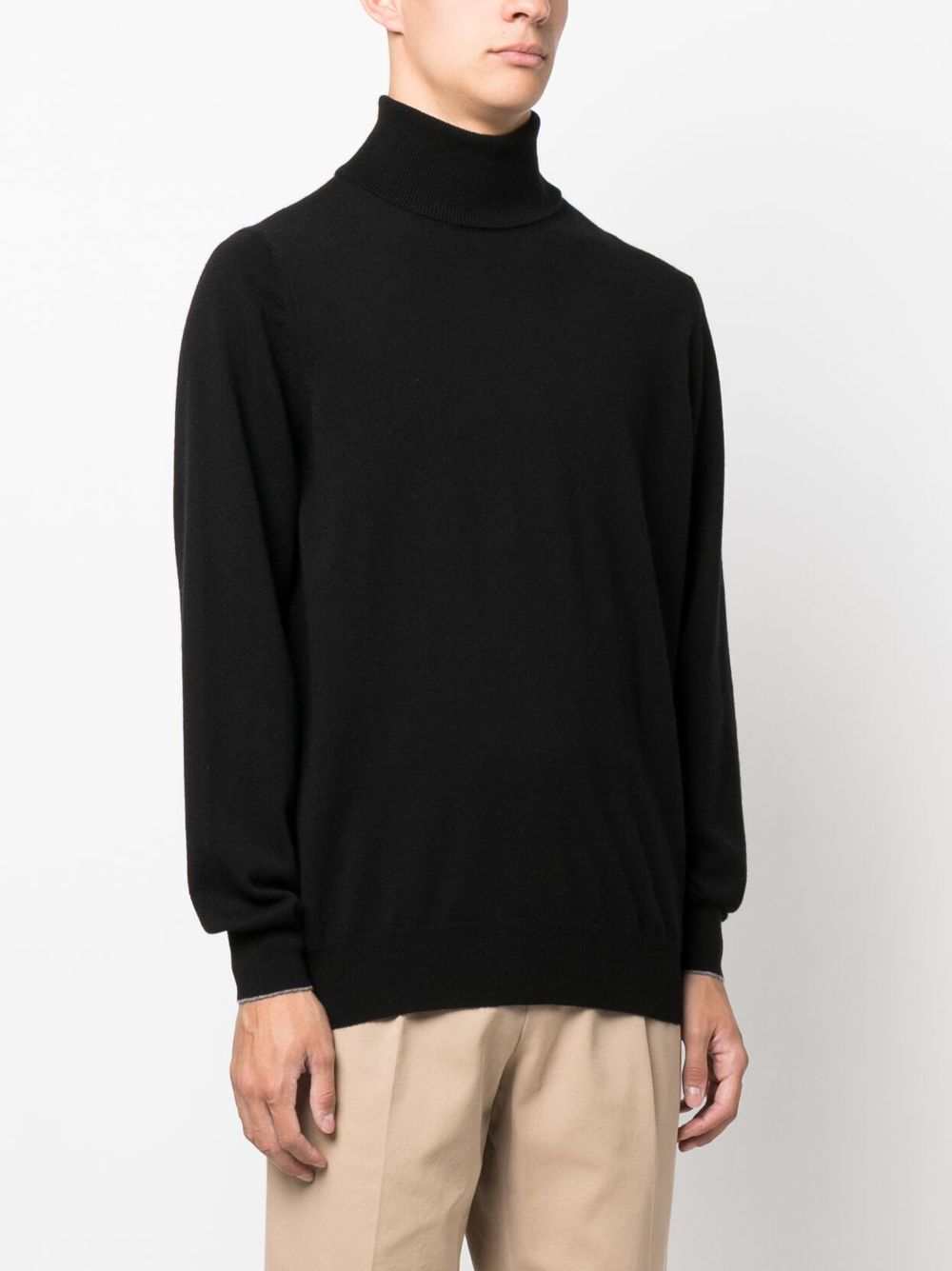 Brunello Cucinelli roll-neck cashmere jumper Men