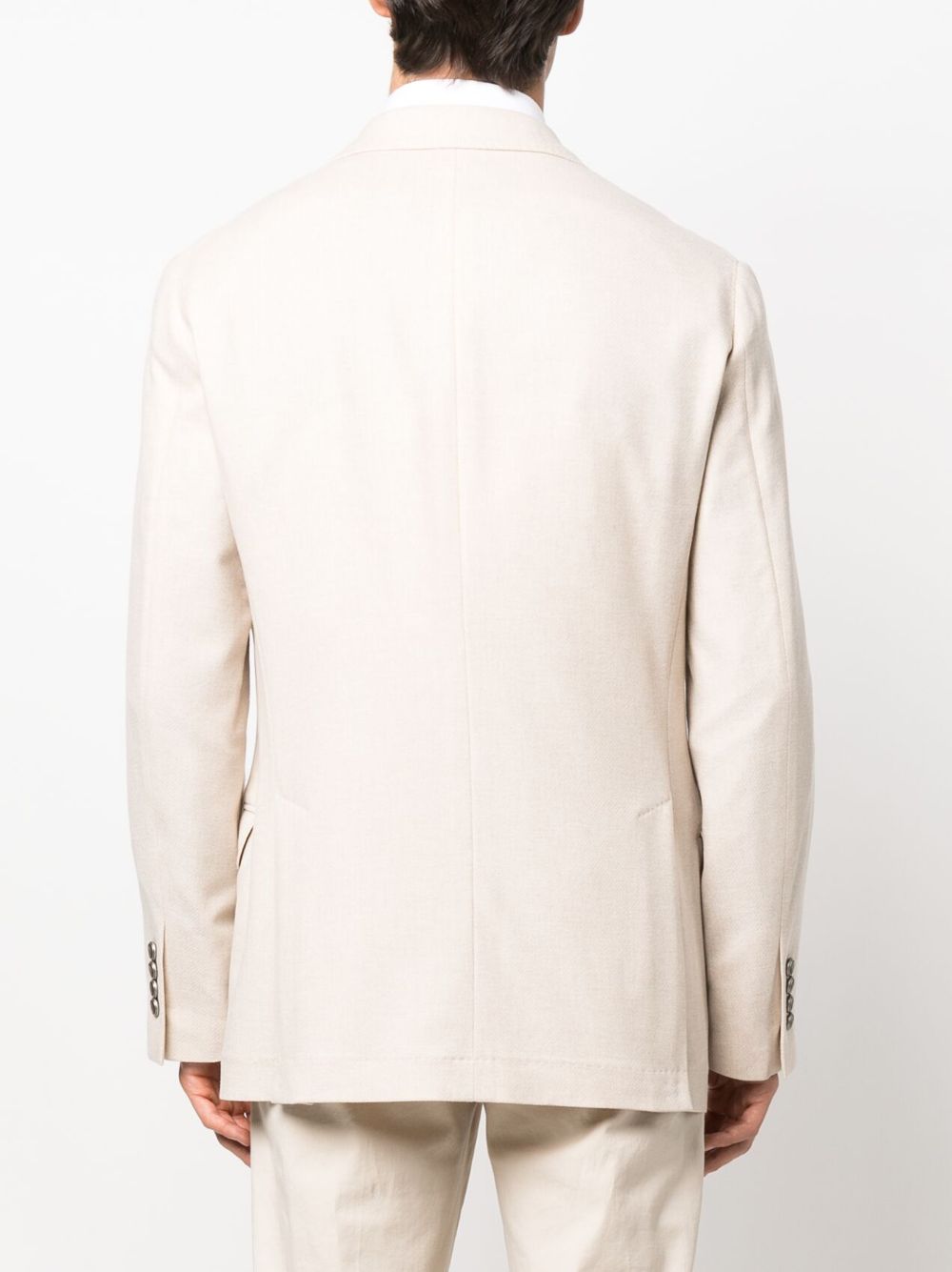 Brunello Cucinelli peak-lapel double-breasted blazer Men