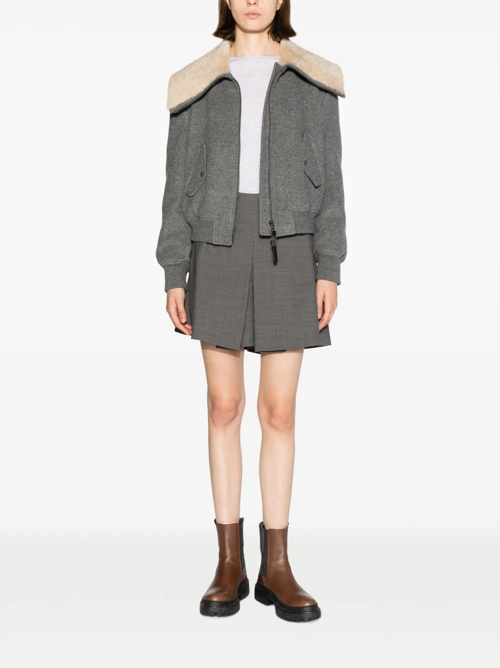 Brunello Cucinelli Shorts a gamba ampia | Shorts sartoriali | Image 2