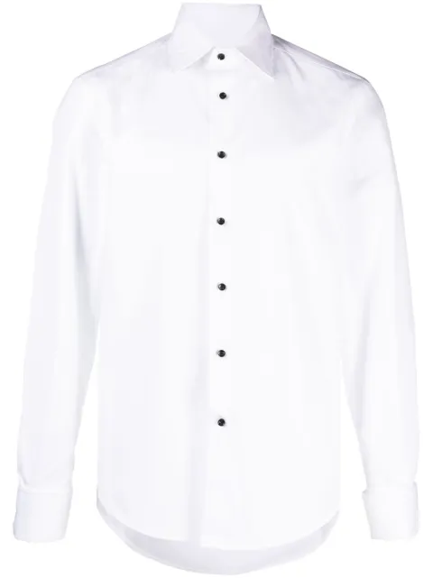 Brunello Cucinelli long-sleeve cotton shirt
