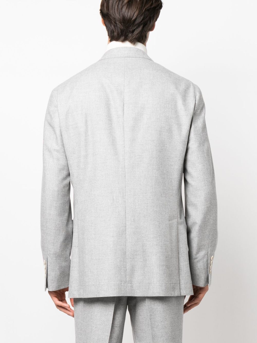 Brunello Cucinelli double breasted wool blazer Men