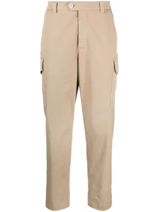 Brunello Cucinelli cargo-pockets straight-leg Trousers - Farfetch