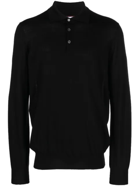 Brunello Cucinelli playera tipo polo manga larga