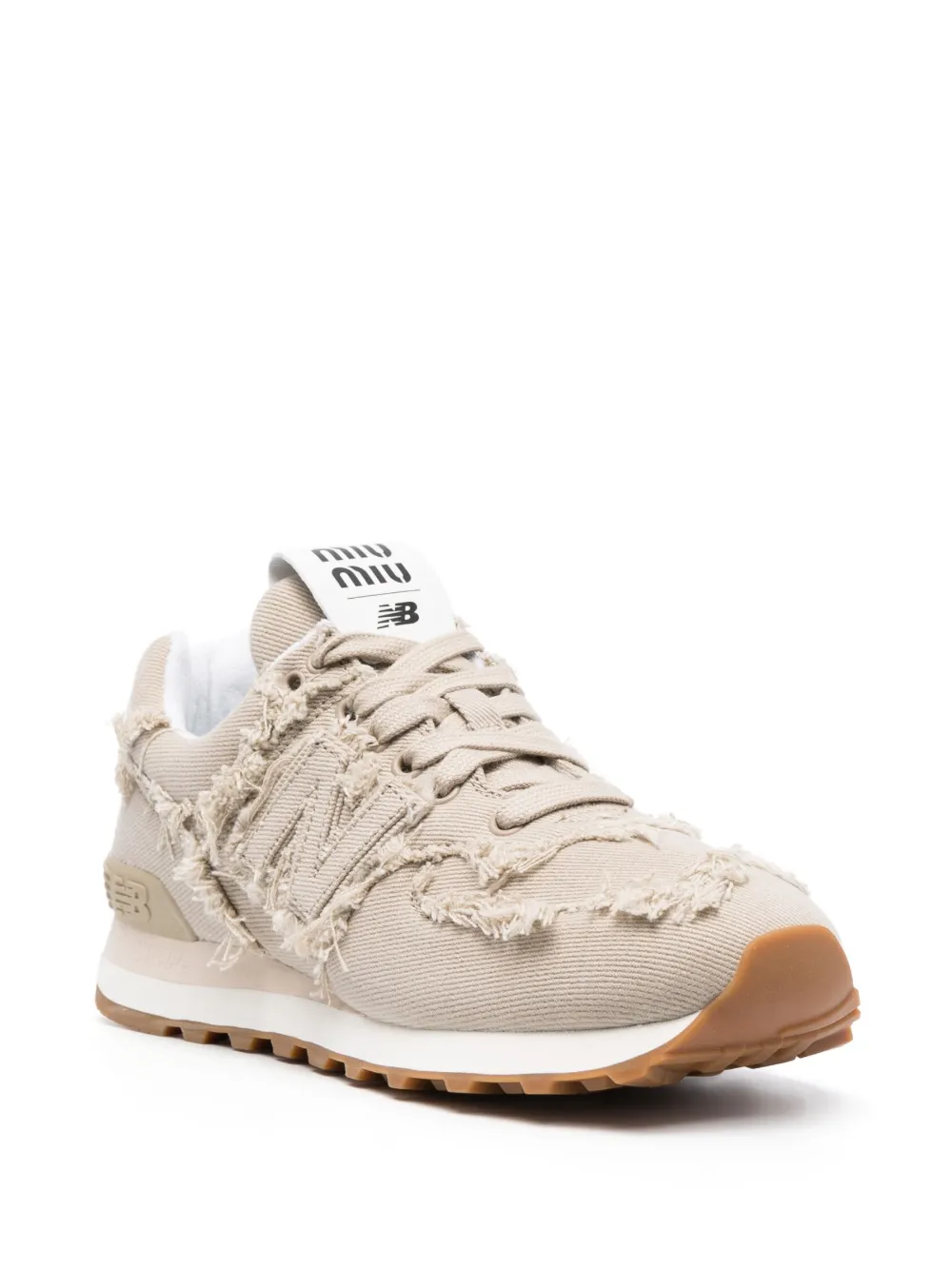 Miu Miu x New Balance sneakers - Beige