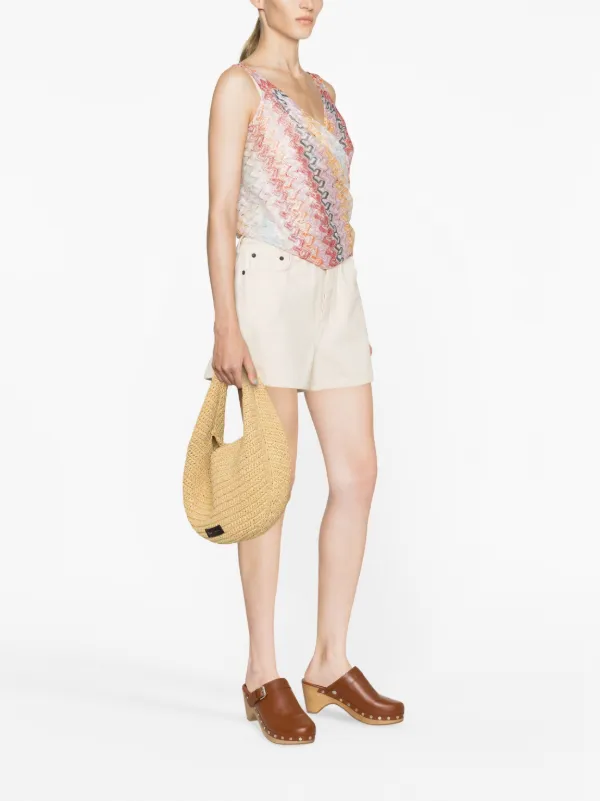 Missoni ノットディテール ニットトップ | ピンク | FARFETCH JP