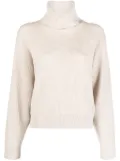 Brunello Cucinelli ribbed-knit wool-blend jumper - Neutrals