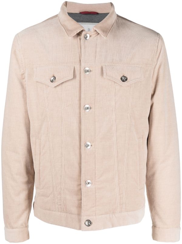 Mens beige hotsell cord jacket