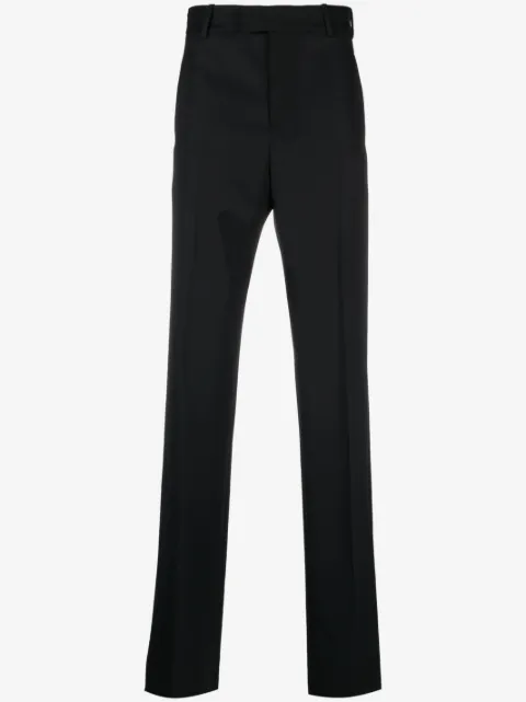 Alexander McQueen straight-leg wool trousers