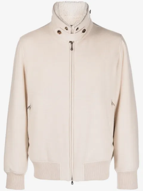 Brunello Cucinelli padded bomber jacket