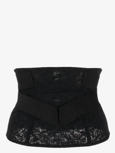 Dolce & Gabbana lace-panelled corset