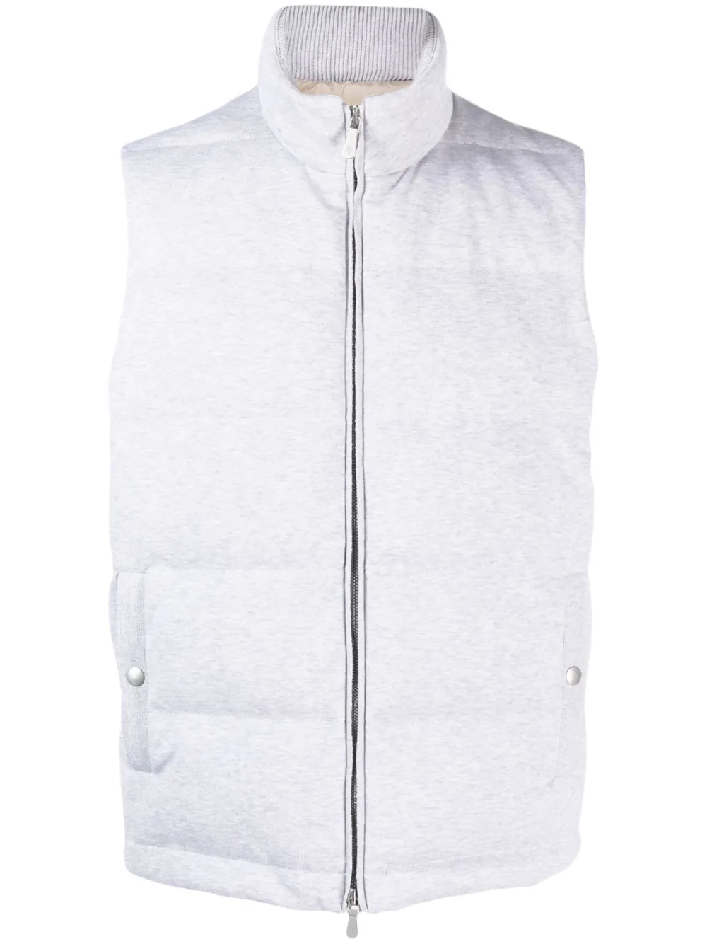 Eleventy quilted cotton gilet