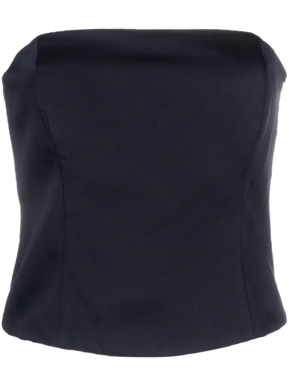 Brunello Cucinelli strapless bustier top