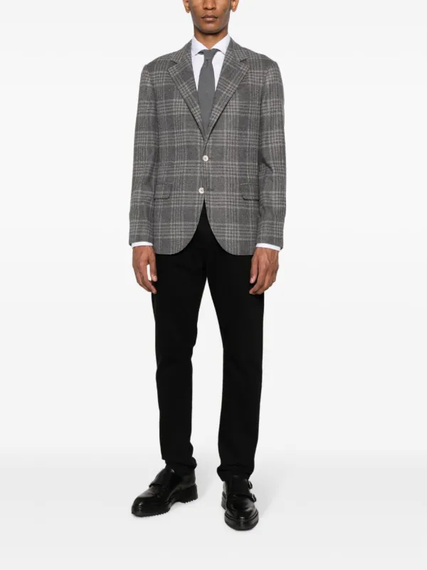 【送料&関税込】Brunello Cucinelli Wool Blazer Brunello Cucinelli Wool Single-Breasted Blazer | Sendegaro JP