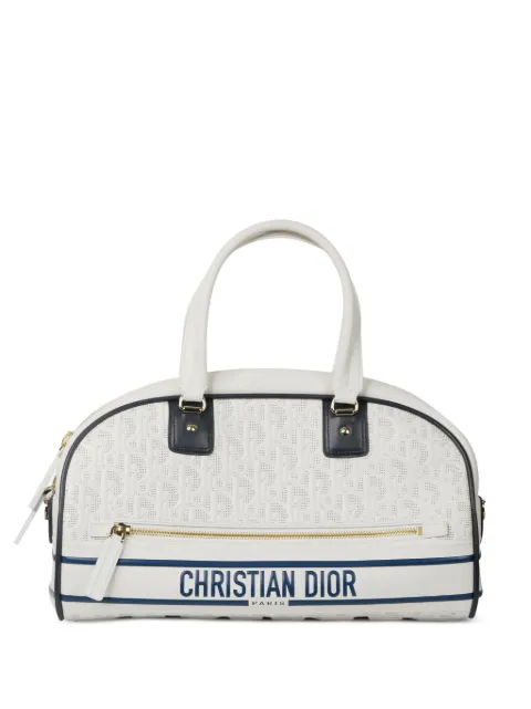 Christian Dior 2022 pre-owned Oblique Vibe bowling bag