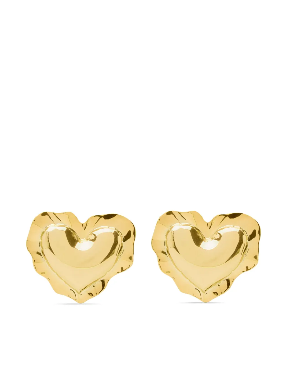 Paire De Bracelets Vintage Nina Ricci - Cœurs En Argent - Idée Cadeau Saint-Valentin - Neuf Sans Boîte