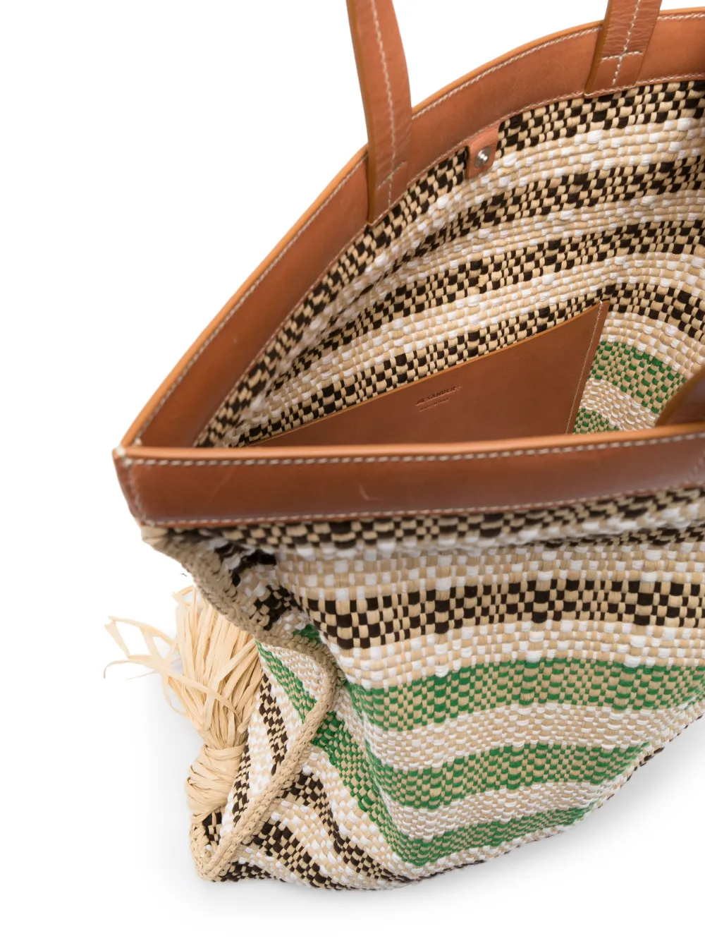 Jil Sander Shopper woven tote bag | Smart Closet