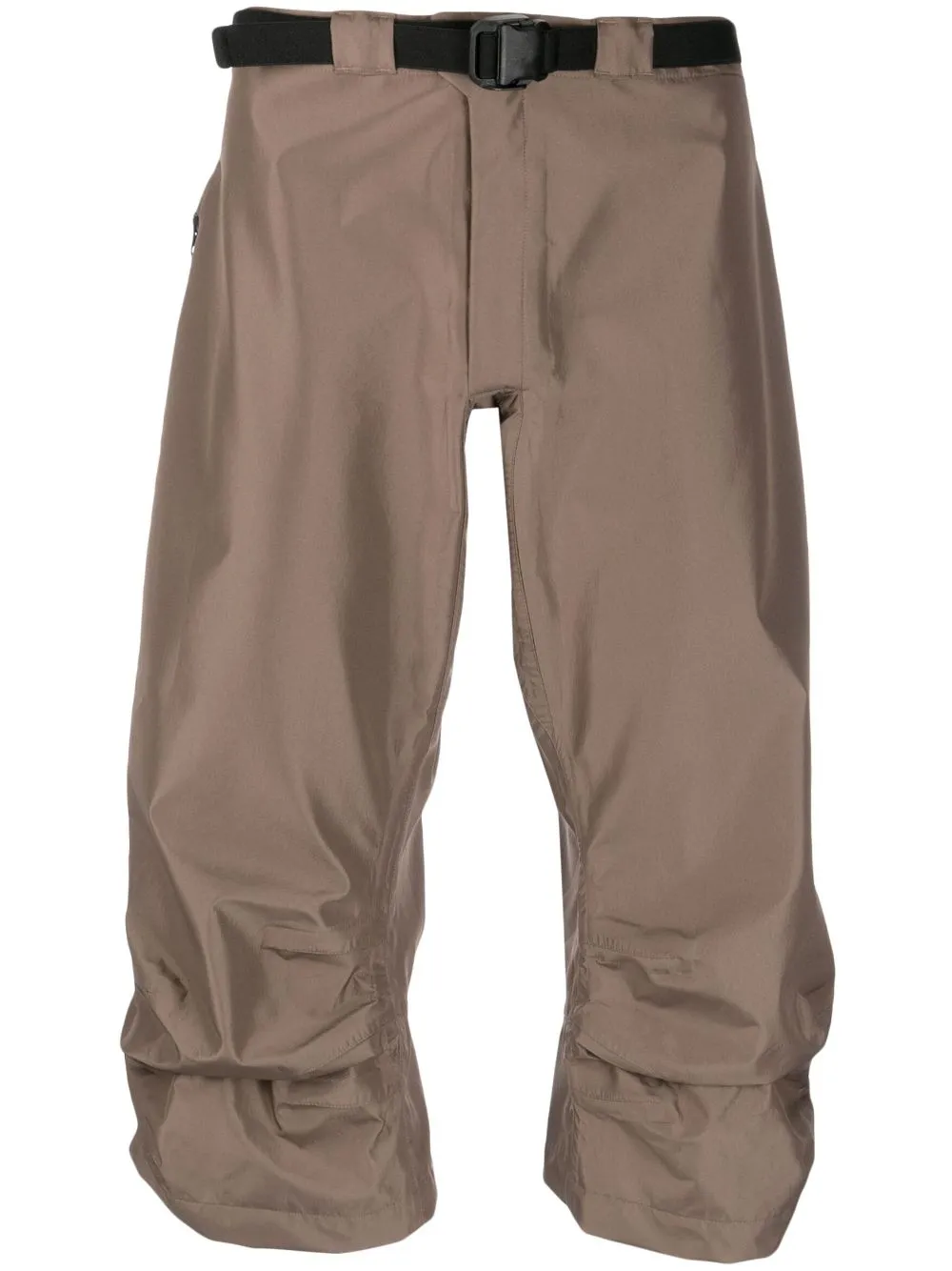 Gr10k Brown Cut Arc Shorts In Brown