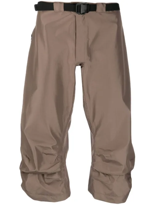 Pantalon court en coton à boucle - GR10K - Modalova