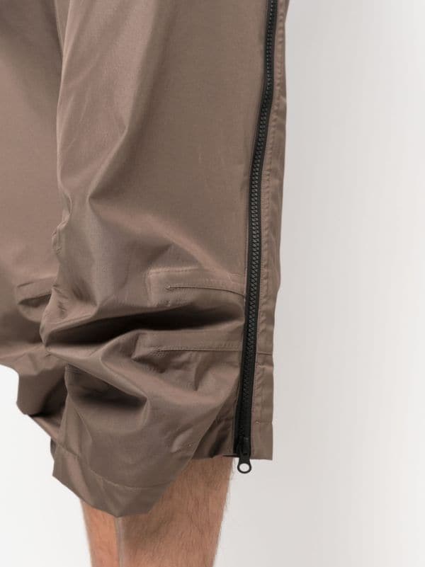 GR10K buckle-fastening Satin Cropped Trousers - Farfetch